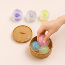 Load image into Gallery viewer, Diamond Gel Steamed Bao Bun Dumpling Squeeze Squishy Stress Relief Toy
