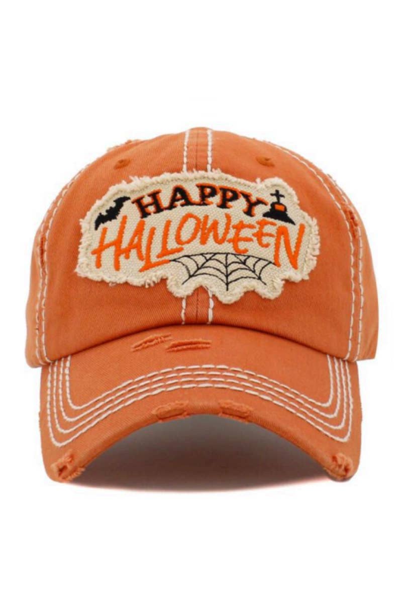 FASHION HALLOWEEN VINTAGE CAPS Pumpkin
