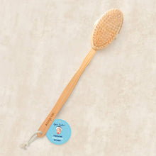 Load image into Gallery viewer, Long Wooden Bath Brush - Detachable
