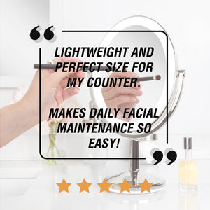 Zadro, Inc. - Huntington LED Oval Rechargeable Vanity Mirror