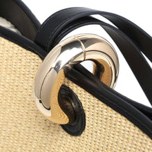 Load image into Gallery viewer, Raelynn Tote: Natural Black
