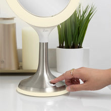 Load image into Gallery viewer, Mood Therapy Lighted Makeup Mirror with Magnification
