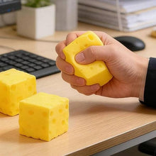Load image into Gallery viewer, Cheese Cube Slow-Rise Squishies® 2.36" Fidget Toy
