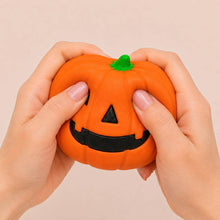 Load image into Gallery viewer, Jumbo Halloween Pumpkin Squeeze Squishy Stress Relief Toy
