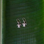 Load image into Gallery viewer, Sliver Sea Turtle Dangle Earrings
