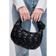 Load image into Gallery viewer, Nadia Woven Crossbody: Black
