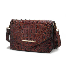 Load image into Gallery viewer, MKF Vanta Women&#39;s Saddle Crossbody Fashion Handbag.: Brown
