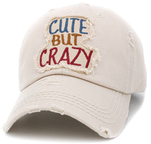 Load image into Gallery viewer, Cute But Crazy Vintage Ballcap: STN

