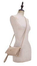 Load image into Gallery viewer, Multicompartment Mini Crossbody: Sand

