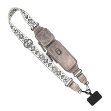 Load image into Gallery viewer, Zip &amp; Clip RFID Strap: Espresso (Hardware: Gold)
