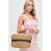 Load image into Gallery viewer, Caliana Tote: Black Natural
