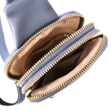 Load image into Gallery viewer, Justine 2 Compartment Sling Bag: M.Grey

