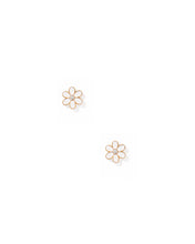 Load image into Gallery viewer, Screwback Stud Earrings - Alli - White
