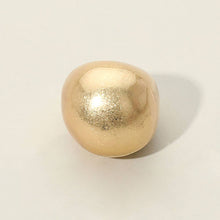 Load image into Gallery viewer, Textured Metal Dome Stretch Ring: Silver
