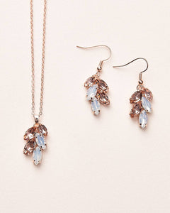 Eva Bridesmaid Jewelry Gift Set - Rose Gold: Rose Gold / Bridesmaid