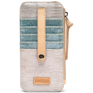 Consuela Card Organizer, Celeste