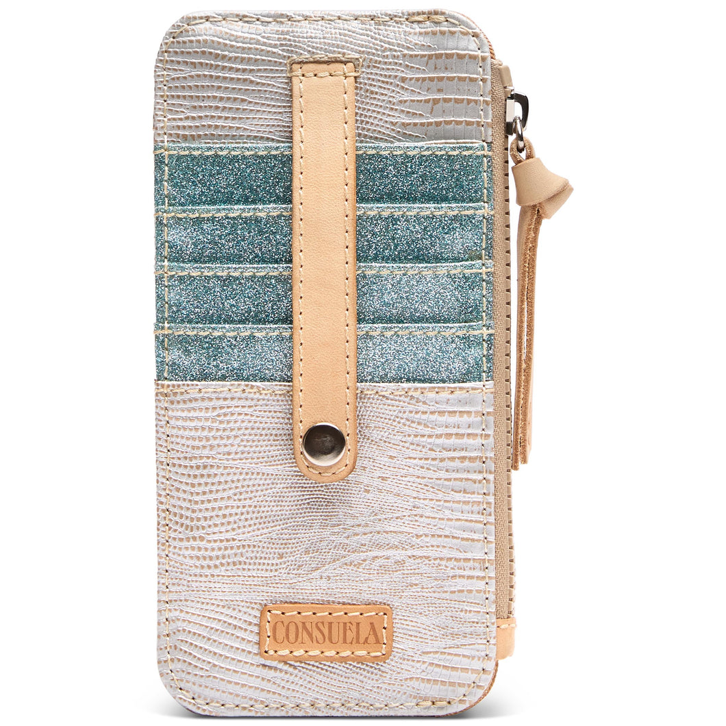 Consuela Card Organizer, Celeste