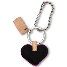 Load image into Gallery viewer, Consuela Charm, Corazon Chico Black
