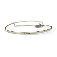 Load image into Gallery viewer, Best Friends Bangle Antique Silver
