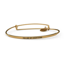 Load image into Gallery viewer, You Are My Everything Bangle Antique Gold
