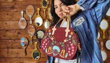 Load image into Gallery viewer, Consuela Lady Bird Satchel Amber New
