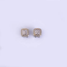 Load image into Gallery viewer, Square Pave Crystal Statement Earrings
