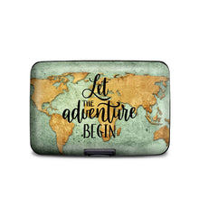 Load image into Gallery viewer, Let Adventure Begin Armored Wallet
