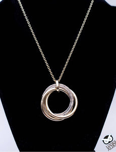 Reversible Circles Necklace