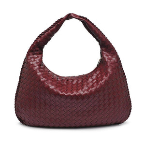 Victoria Woven Hobo: Wine