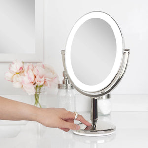 Zadro, Inc. - Huntington LED Oval Rechargeable Vanity Mirror