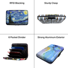 Load image into Gallery viewer, Hummingbird Red Armored Wallet
