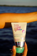 Load image into Gallery viewer, NEW! S&amp;G Mermaid Biodegradable Glitter SPF 50 TUBE
