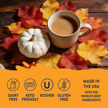 Load image into Gallery viewer, Sugar Free White Chocolate Pumpkin Syrup
