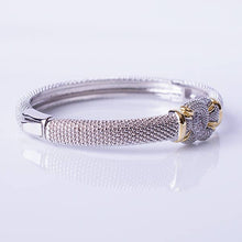 Load image into Gallery viewer, Beaded Infinity Bangle
