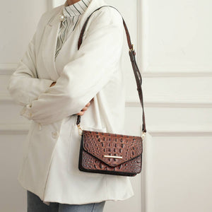 MKF Vanta Women's Saddle Crossbody Fashion Handbag.: Brown