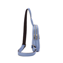 Load image into Gallery viewer, Justine 2 Compartment Sling Bag: Mocha
