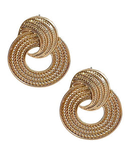 Vintage love knot earring