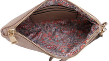 Load image into Gallery viewer, Front Pocket Tassel Zipper w/ Wristlet Hobo Set: Light Gray
