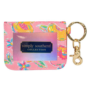ID and Small Snap Wallet Peachy