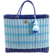 Load image into Gallery viewer, Simply Southern Large Key Largo Tote Blue
