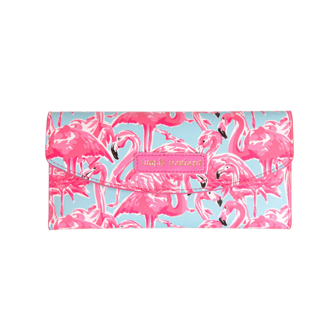 Flamingo Large Credit Card Holder