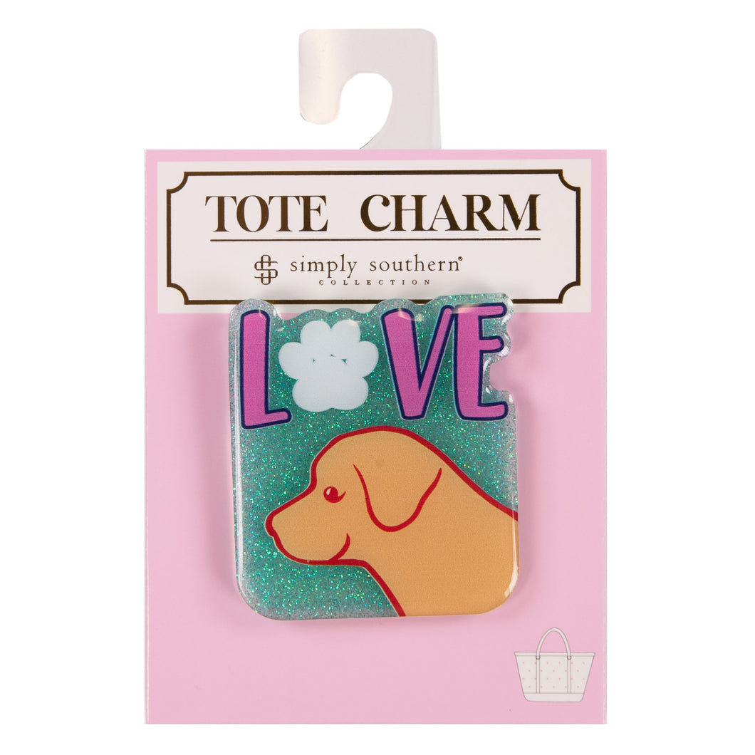 Tote Bag Charms LOVE Sales Finial