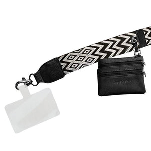 Clip & Go Strap with Pouch - Chevron Collection