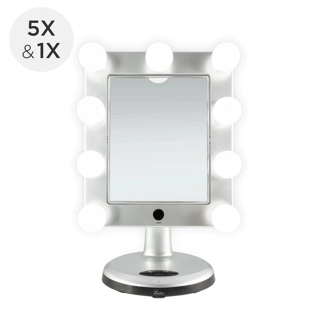 Zadro, Inc. - Melrose Led Variable Light Bluetooth Vanity Mirror