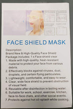 Load image into Gallery viewer, Full Face Shield Mask Protector

