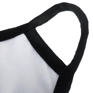 Black Gold Print Face Mask