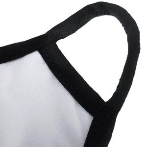 Solid Poly Cotton Washable and Reusable Face Mask