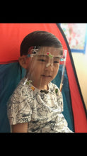 Load image into Gallery viewer, FACE SHIELD CLEAR PLASTIC FOR KIDS
