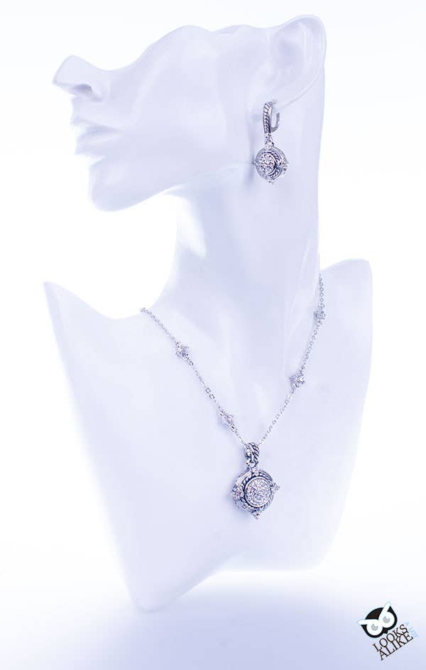 Vintage Silver & Crystal Set