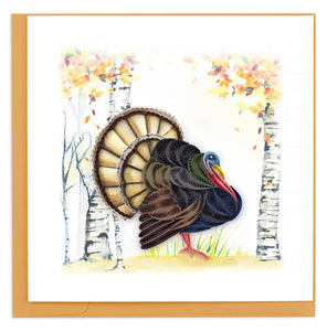 Quilling Card - Wild Turkey